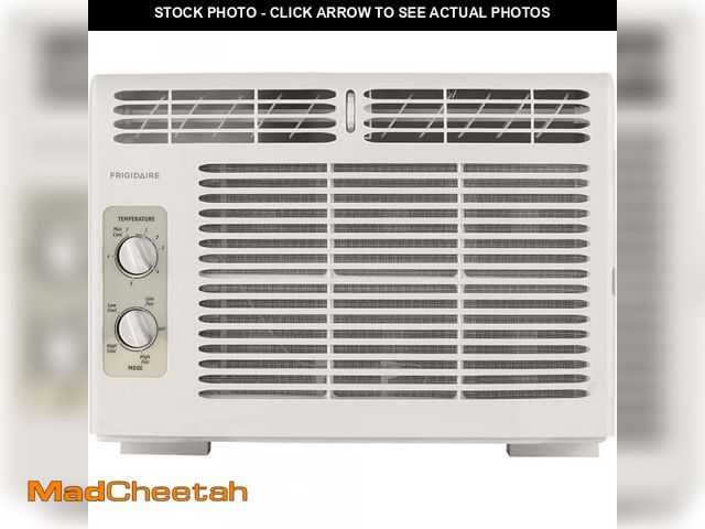 Lot 74-12185635 - Frigidaire 5,000 BTU 115V Window Air Conditioner Cools 150 Sq. Ft. with Mechanical Controls in White...