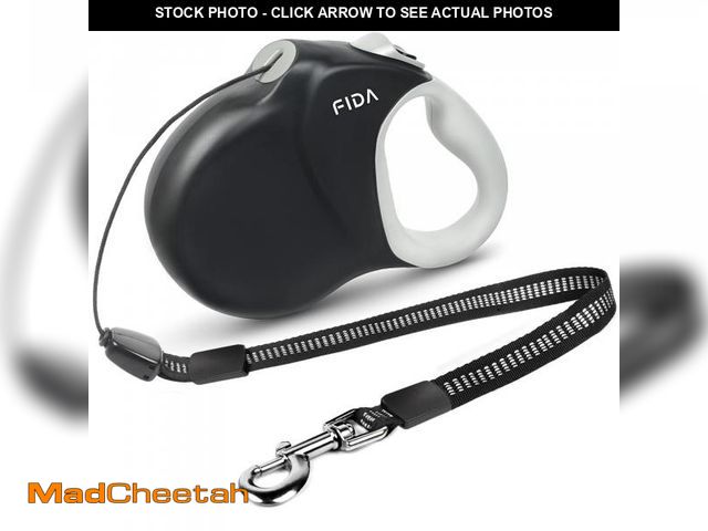 Lot 74-12215660 - Fida Upgraded Retractable Dog Leash 30ft, Heavy Duty Pet Walking Leash for Medium/Large Breed up to ...