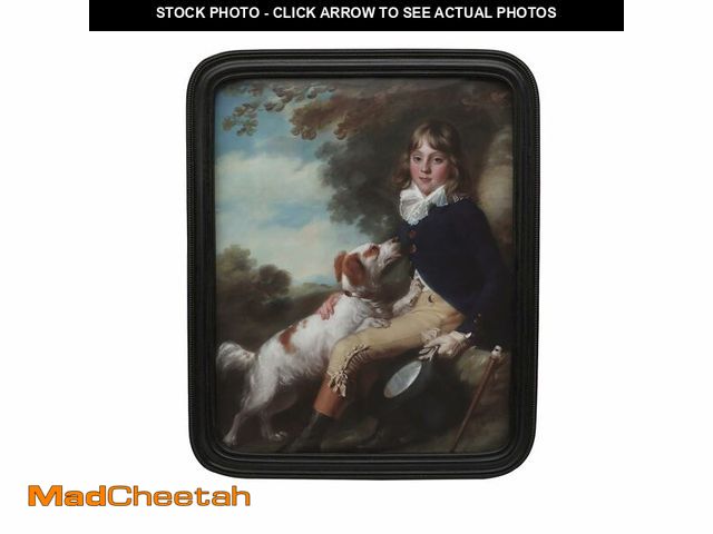 Lot 74-12978363 - SYLVIA'S SHOP 8x10 Vintage Picture Frame, Antique Black Grey Ornate Photo Frame, for Tabletop and Wa...