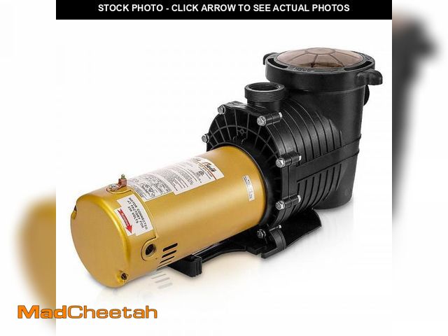 Lot 74-12251801 - XtremepowerUS 1.75 HP 230-Volt 5280 GPH Dual Speed In-Ground Above-Ground Pool Pump - UNUSED