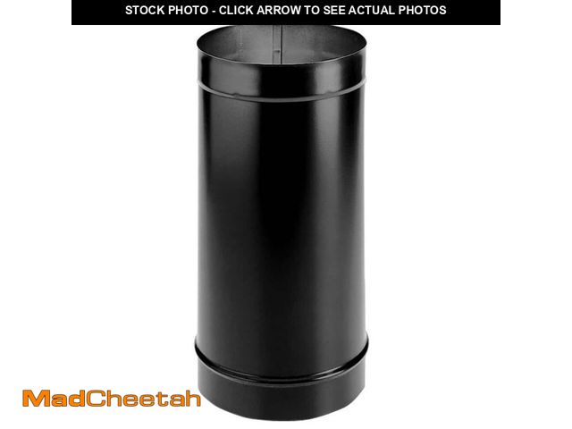 Lot 74-14290059 - DuraVent DuraBlack Stove Pipe 6in. Diameter X 48in. Single Wall Black Stove Pipe - UNUSED