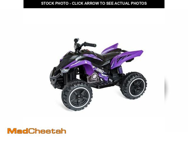 Lot 74-12667151 - (MISSING CHARGER)  12V XR-350 ATV RIDEON PURPLE - USED