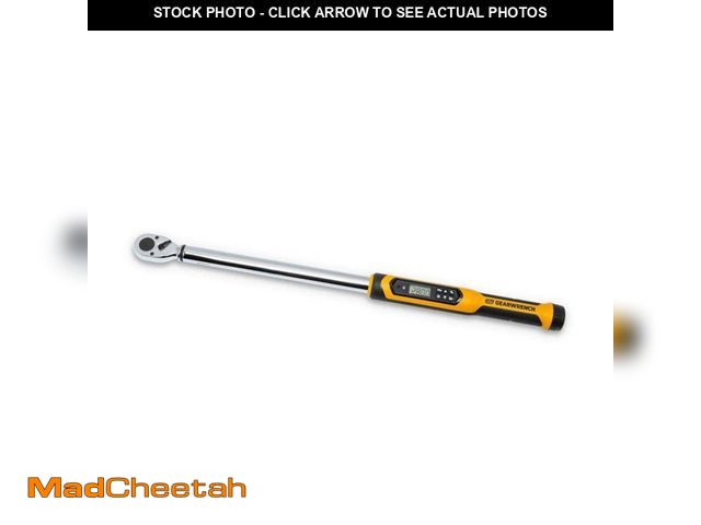 Lot 74-14245833 - GEARWRENCH 1/2 in. Drive 25-250 ft./lbs. Electronic Torque Wrench - UNUSED
