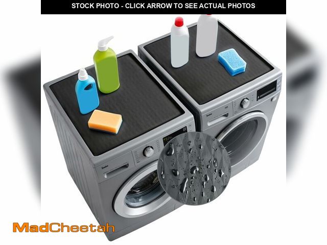 Lot 74-12971433 - DOYOQI 2 PCS Washer and Dryer Top Protector, 25.6''x 23.6'' Silicone Covers Mat for Washer and Dryer...