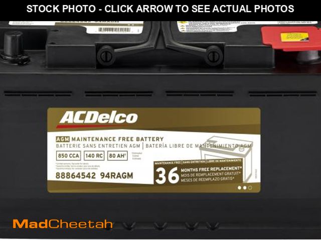 Lot 74-12156909 - ACDelco Gold 94RAGM (88864542) 36 Month Warranty AGM BCI Group 94R Battery - UNUSED