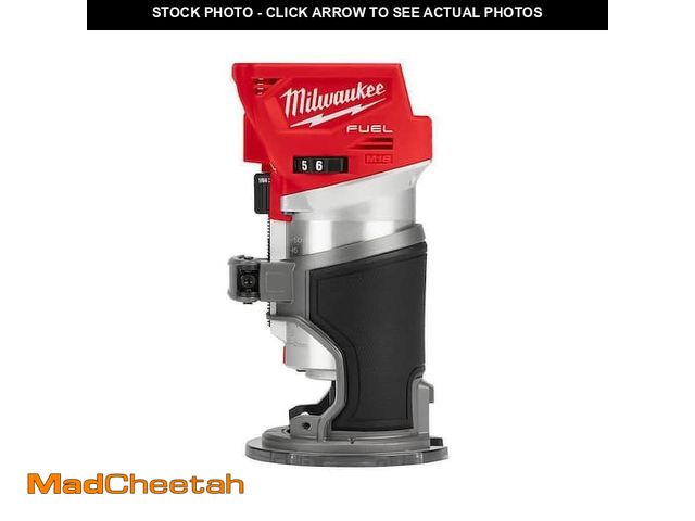 Lot 74-12793211 - Milwaukee M18 FUEL 18V Lithium-Ion Brushless Cordless Compact Router (Tool-Only) - USED