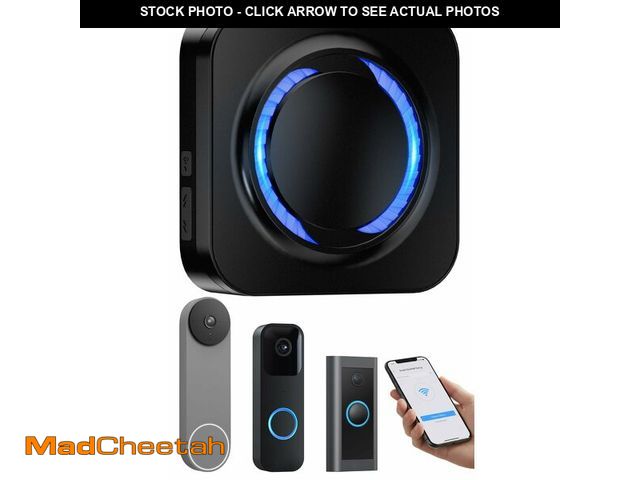 Lot 74-13965452 - Smart WiFi Wireless Doorbell Chime for Ring,Blink,Google Nest - No Wiring,No Range Limits,No Subscri...