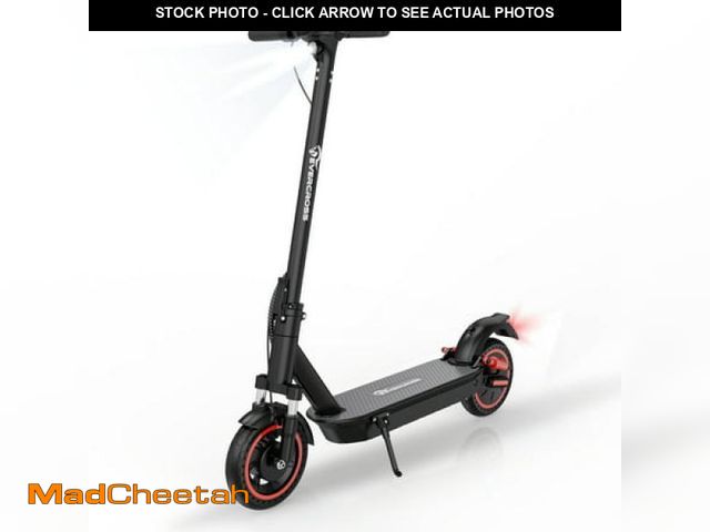 Lot 74-12239432 - HOVERMAX 500W Electric Scooter  19MPH Speed  22 Miles Range  10   Tires  Folding Design for Adult Co...