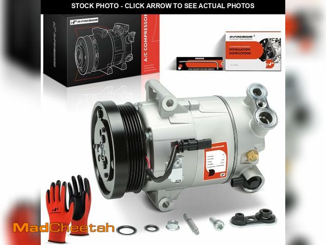 Lot 74-13621966 - A-Premium A/C AC Compressor with Clutch Compatible with Chevrolet Colorado 2.5L 2015-2021, Equinox 1...