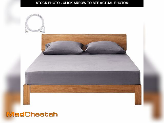 Lot 74-12712483 - Grounding Sheets Queen Deep Pocket 12% Silver Fiber and 88% Organic Cotton, Fitted Earth Grounded Be...