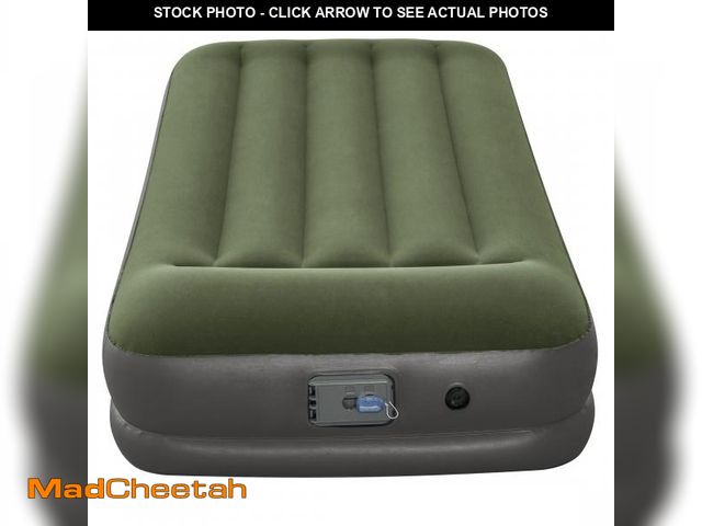 Lot 74-12528111 - Ozark Trail Twin Air Mattress, Air Bed with Pump, 14 Inch Inflatable Air Mattress, Blow Up Bed - UNU...