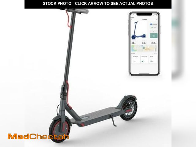 Lot 74-12294341 - JOYHIS J078 Electric Scooter for Men and Women 8.5  Solid Tire 19mph Power by 350W Motor Max 21 Mile...
