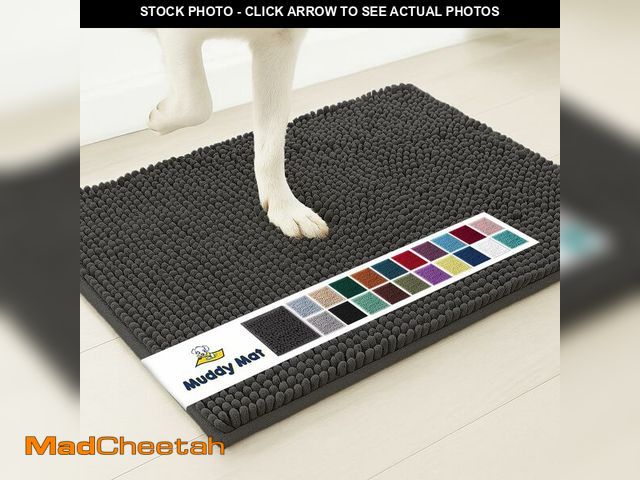 Lot 74-14062558 - Muddy MatÃÂ® | Super Absorbent Door Mat Indoor, Microfiber Quick Dry Chenille Entryway Rug, Non-Sli...