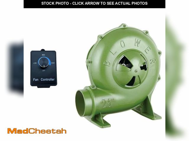 Lot 74-14055365 - 110V 240CFM Variable Speed Electric Blacksmith Forge Blower Fan Centrifugal Coal Forge air Blower Fa...