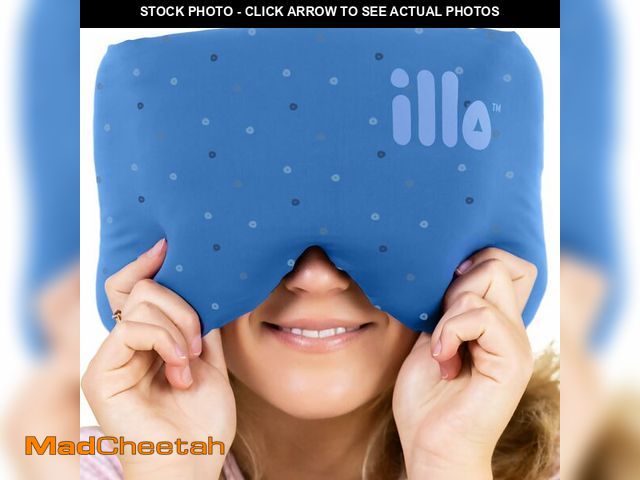 Lot 74-14148767 - illo Wearable Pillow Sleep Mask | Blackout Weighted Eye Mask for Sleeping Napping &amp; Side Sleeper...