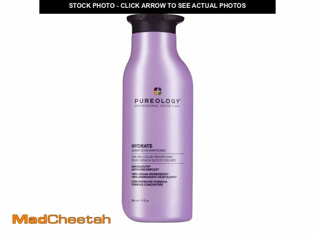 Lot 74-13953562 - Pureology Hydrate Shampoo - For Dry or Color Treated Hair, Moisturizing Shampoo For Hydration &amp; ...