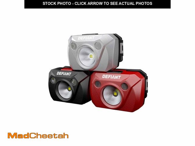Lot 74-14258779 - Defiant Headlights 6-Pack 200 Lumens With 4 Light Modes New - UNUSED