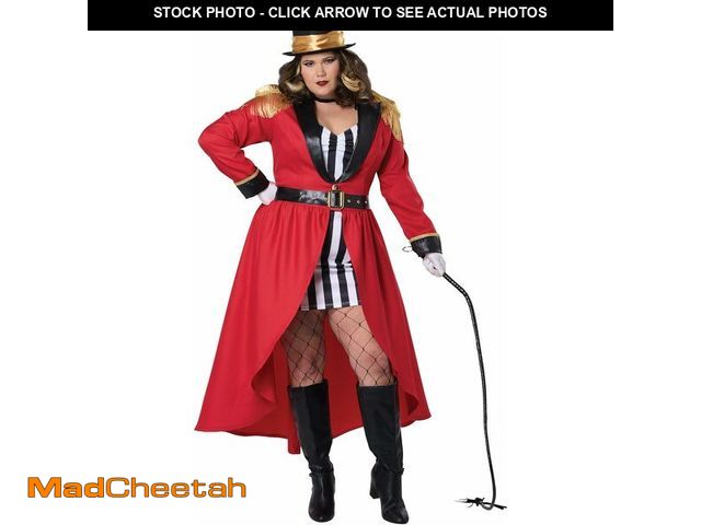 Lot 74-12828738 - California Costumes, Ravishing Ringmaster, Women's Plus Size 1XL - UNUSED