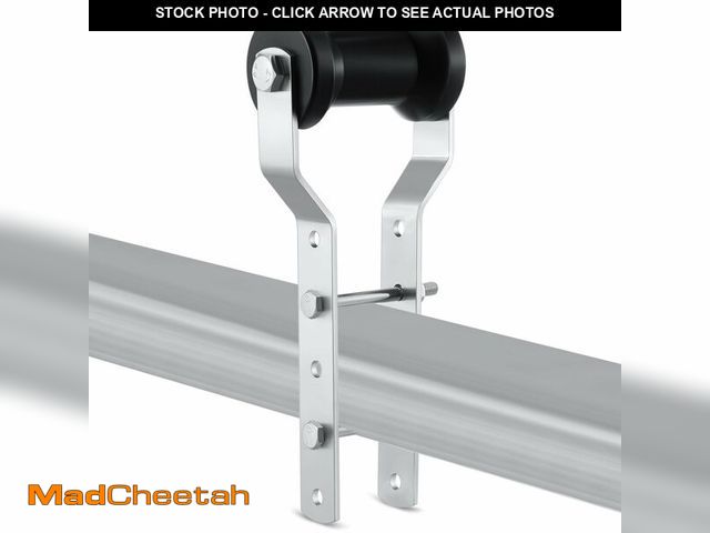 Lot 74-13962583 - Leriton Adjustable Boat Trailer Rollers with Brackets Mounting Bolts 5" Rubber Keel Roller with Pane...