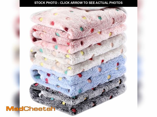 Lot 74-14152213 - Reginary 4 Pcs Waterproof Guinea Pig Blankets Washable Small Animal Fleece Bedding Absorbent Guinea ...