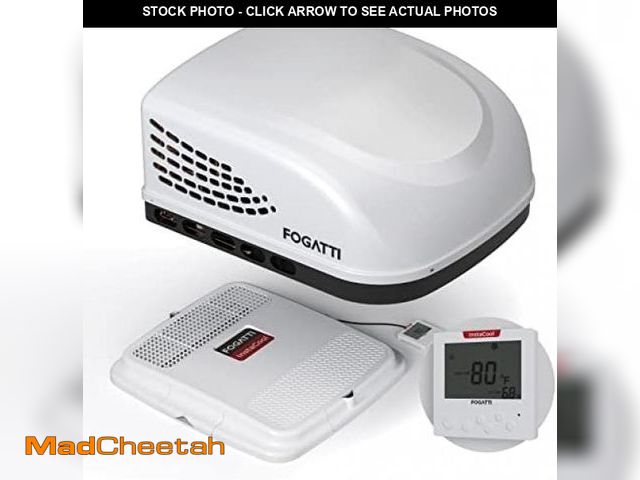 Lot 74-12409809 - FOGATTI RV AC Unit 15000 BTU All-in-One Rooftop Non-Ducted Air Conditioner - 115V(AC) including Air ...