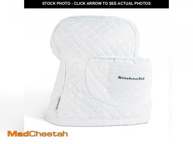 Lot 74-12438182 - KITCHENAID Fitted Tilt-Head Stand Mixer Cover with Storage Pocket, Quilted 100% Cotton,14.4"x18"x10"...