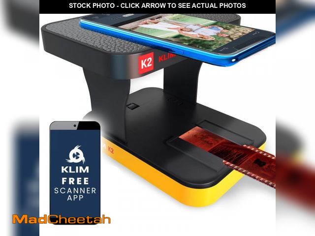 Lot 74-11552336 - KLIM K2 Mobile Film Scanner 35mm + New + Positive &amp; Negative Scanner + Slide Scanner + Photo Sca...