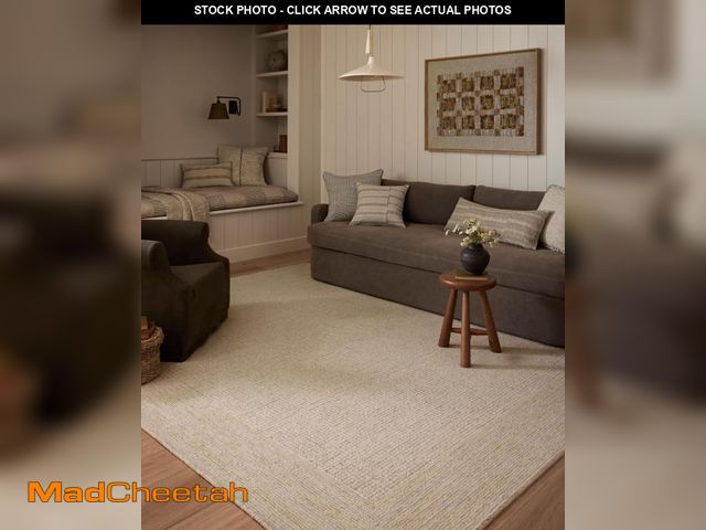 Lot 74-12493672 - Loloi Amber Lewis Windsor Collection WIN-01 Ivory/Wheat 8'-6" x 11'-6" Area Rug - UNUSED