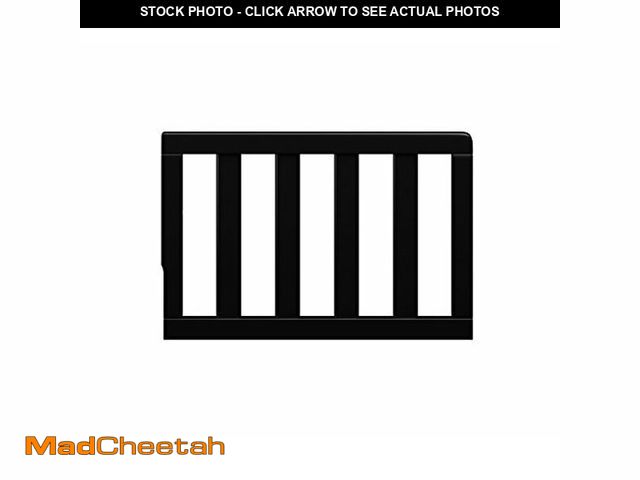 Lot 74-12664348 - Graco Storkcraft Toddler Safety Guardrail with Slats (Pebble Gray) - GREENGUARD Gold Certified, Conv...