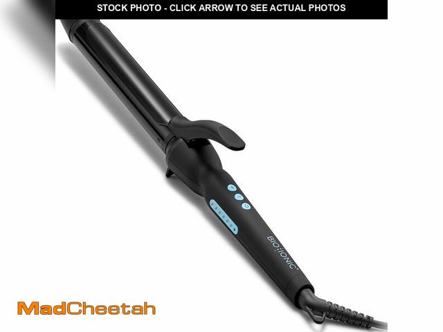 Lot 74-13801344 - Bio Ionic Long Barrel Styler, 1.25 inch Curling Iron with Moisture Heat Technology &amp; NanoIonic M...