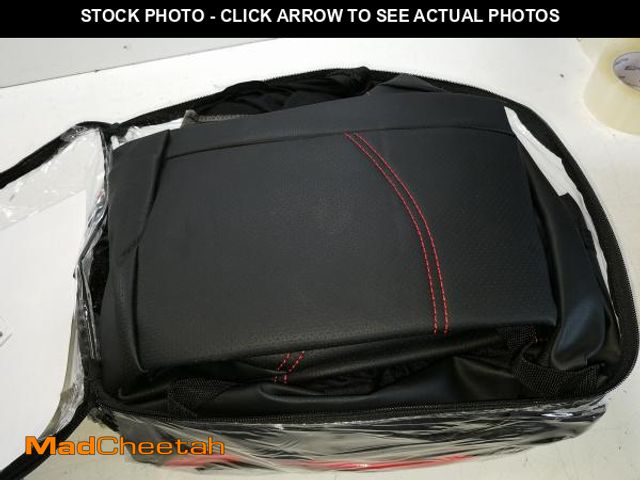 Lot 74-7442077 - FH Group Galaxy13 Metallic Striped Deluxe Leatherette 47 in. x 23 in. x 1 in. Full Set Seat Covers -...