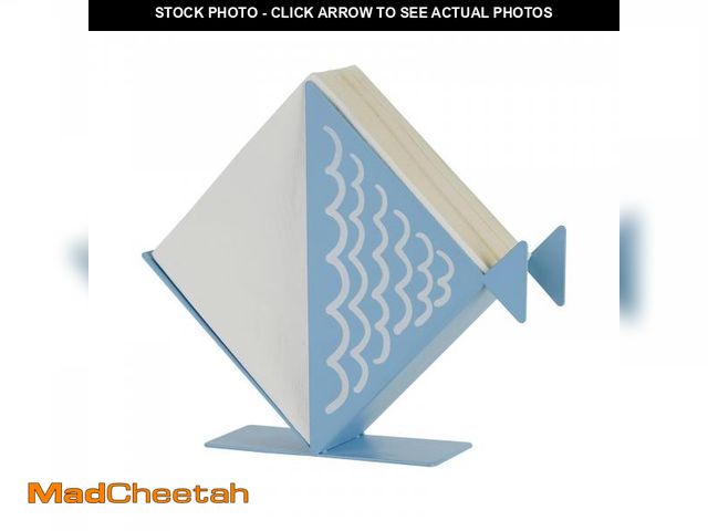 Lot 74-12218979 - NIKKY HOME Napkin Holder for Tables, Fish Iron Napkin Dispenser for Kitchen, Blue Freestanding Napki...