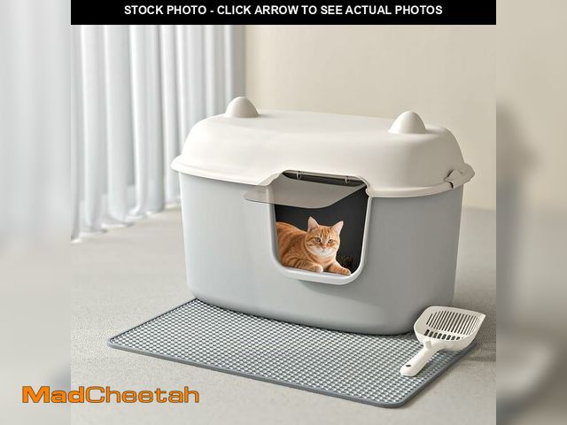 MadCheetah.com - Lot 74-13293464 - Oneluck Extra Large Cat Litter Box ...