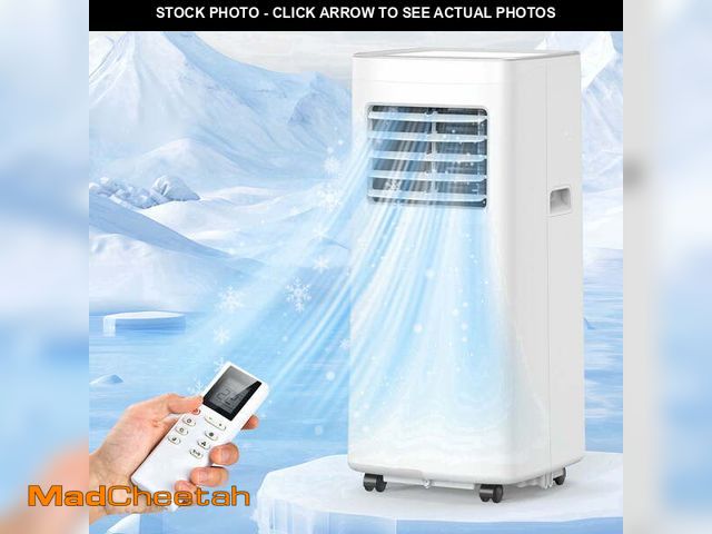 Lot 74-14613571 - Frostorm 8500 BTU Portable Air Conditioners, 4 In1 Air Conditioner with Remote Control,Portable AC C...