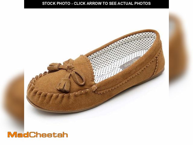 Lot 74-13054753 - Real Fancy Moccasin Slippers for Women Flat Casual Comfortable Loafer Shoes Womens Moccasin Slippers...