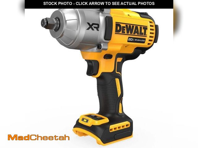 Lot 74-13130773 - DEWALT 20V MAX Cordless 1/2 in. Impact Wrench (Tool Only) - USED