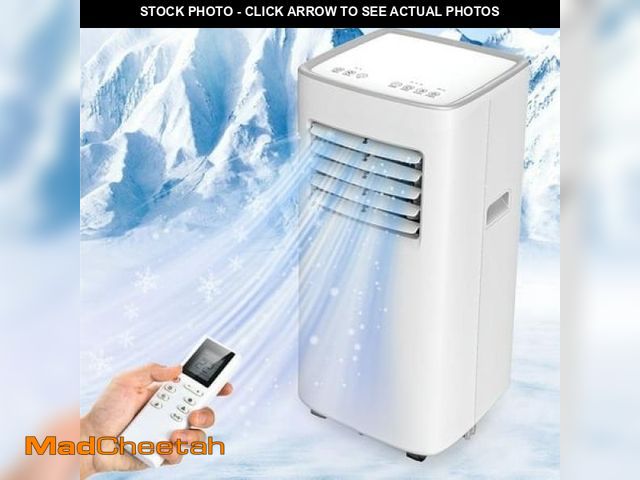 Lot 74-12156445 - Tolsprint White 5100 BTU (8500 BTU ASHRAE) Portable Air Conditioner Air Conditioner up Cooling Range...