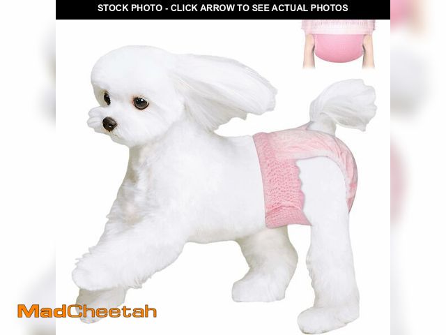 Lot 74-12432599 - Ambreview Disposable Dog Diapers Female, Just Pull It Up, Doggie Diapers for Female Dogs, Strong Abs...