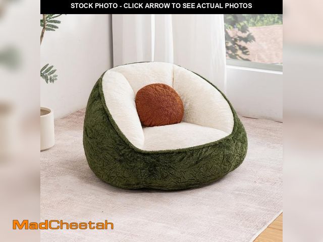 Lot 74-12491185 - Lusimo Bean Bag Chair for Adults Teens, Lazy Memory Foam Bean Bag Sofa, Bean Bag Chair Couch with Pl...