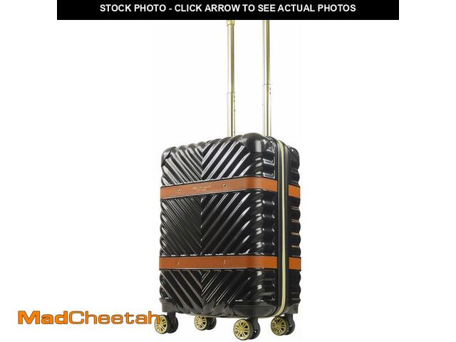 Lot 74-12695467 - Concept One Christian Siriano New York 22 Inch Carry On Luggage, Stella Hardshell Rolling Suitcase w...