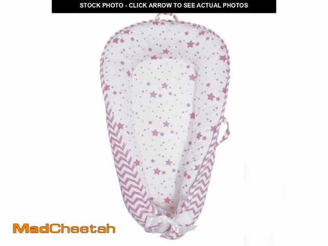 Lot 74-12303050 - Aila+Aiden Baby Nest, Baby Lounger, Organic Cotton Lounger for Baby, Reversible Breathable Adjustabl...