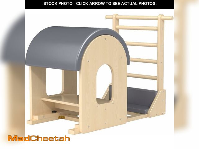 Lot 74-12657873 - MNBVH Pilates Ladder Barrels -Pilates Wooden Ladder Barrel Home Large Equipment Yoga Training Core S...