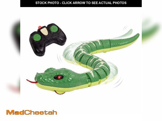 Lot 74-13549129 - Terra by Battat Ã¢â¬â Remote Control Emerald Tree Boa Snake Toy, Realistic Moving Electronic Anim...