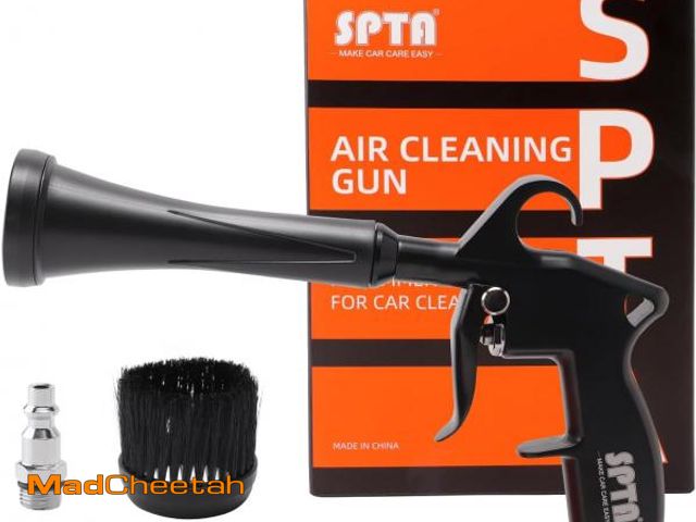 Lot 74-12331991 - SPTA Car Cleaning Gun, Car Blow Gun Trumpet Head High Pressure Dryer Blow Gun, Car Cleaning Air Gun ...