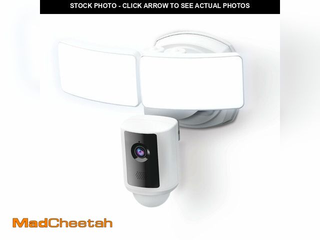 Lot 74-13949686 - Feit Electric SEC5000/CAM/WIFI Outdoor LED Smart Security Camera with Motion Sensor, 2-Way Audio, 50...
