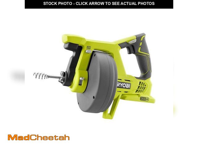 Lot 74-12794683 - RYOBI ONE+ 18V Drain Auger (Tool Only) - UNUSED