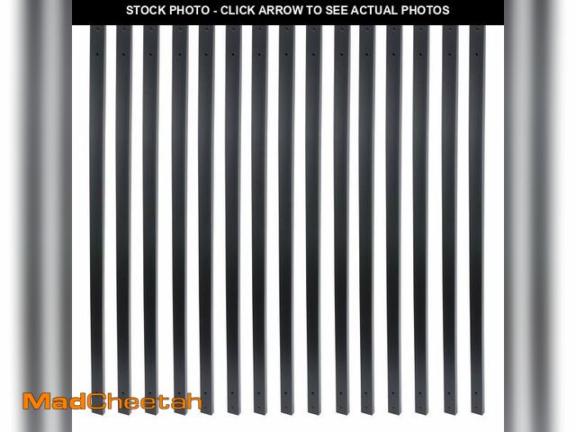 Lot 74-12693525 - Myard 38 Inches Traditional Rectangle Aluminum Deck Balusters Furniture with Screws for Wood Composi...