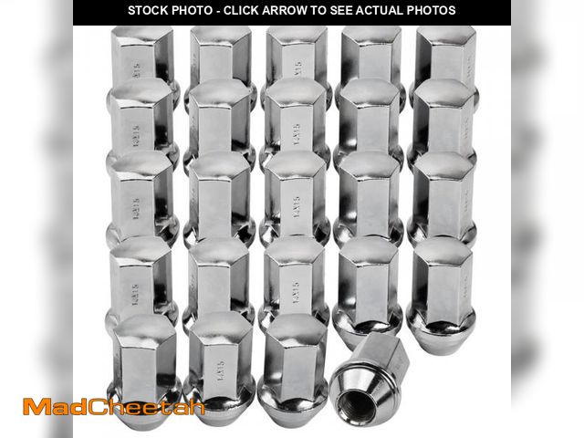 Lot 74-12309725 - M14x1.5 Lug Nuts Replacement for Silverado Tahoe Suburban Tahoe Suburban Escalade XT5 XT6, 24 Pcs 7/...