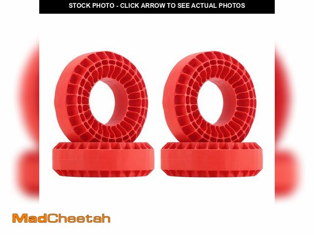 Lot 74-14148812 - INJORA Silicone Rubber Insert for 118-122mm 4.75" OD 1.9" Wheel Tires(Large Red) - USED
