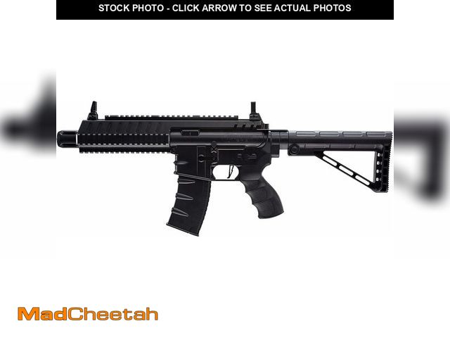 Lot 74-14068437 - Umarex Steel-Strike Automatic .177 Caliber BB Gun Air Rifle, Black (2252120) - UNUSED